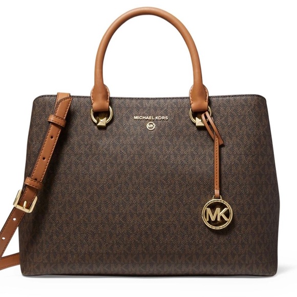 NWT Michael Kors Edith large Saffiano leather satchel